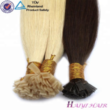 Good Quality Double Drawn Remy Product Keratin Glue Russian Remy Nail Tip Hair Extensions